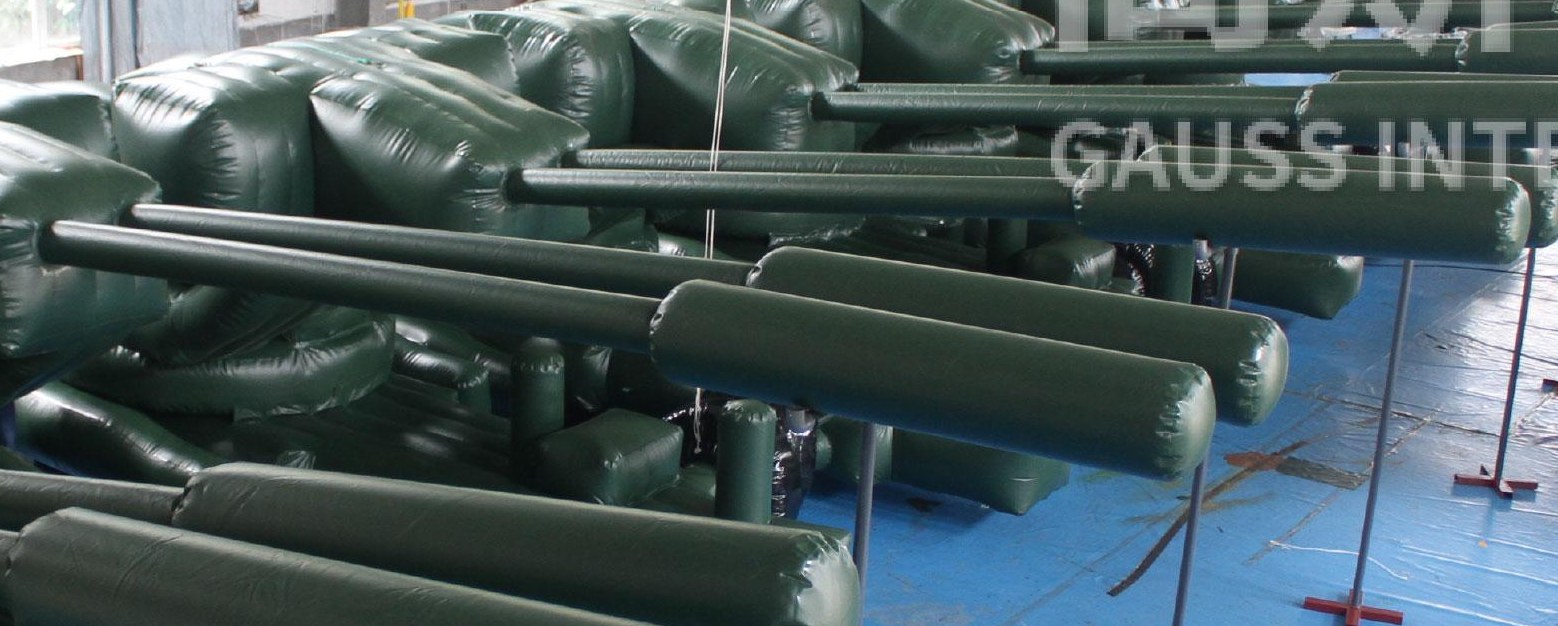 Anti-aircraft gun decoy — Detail view