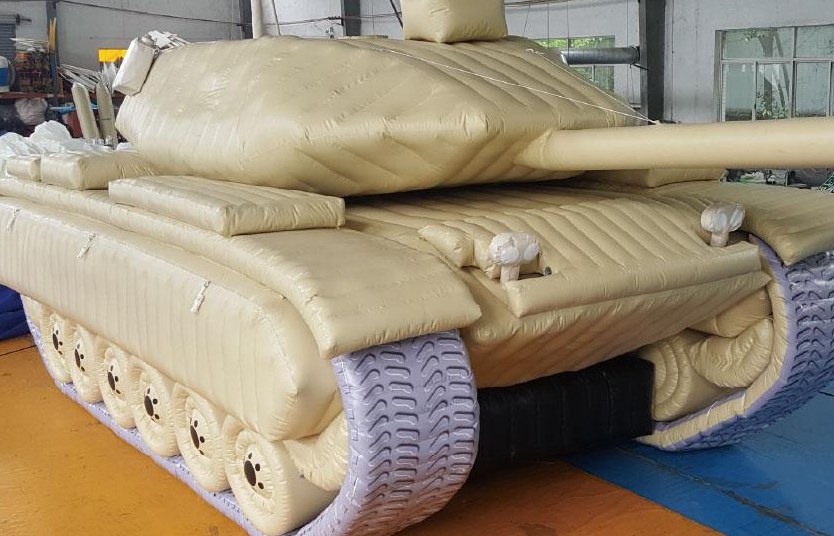 Leurre de char M60T — Vue de détail